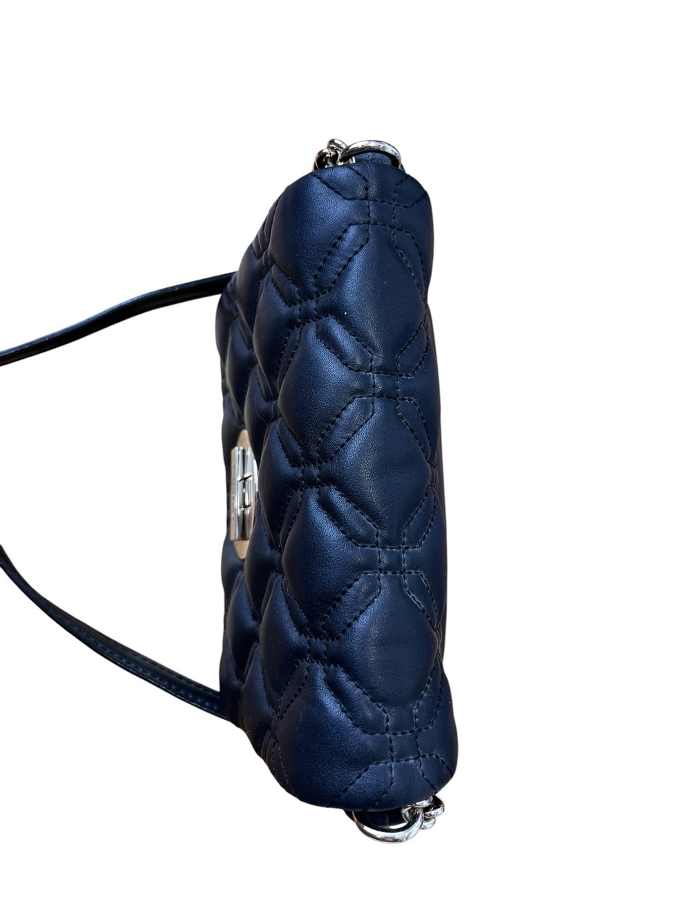 Kate Spade Astor Court Naomi Black Quilted Leather Crossbody Bag WKRU1999 - Picture 5 of 16
